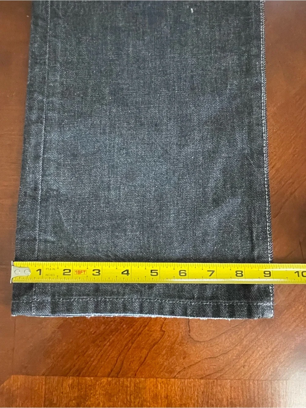 Joe’s Jeans Rebel Fit Black Denim Straight Leg W33 Made in USA Look